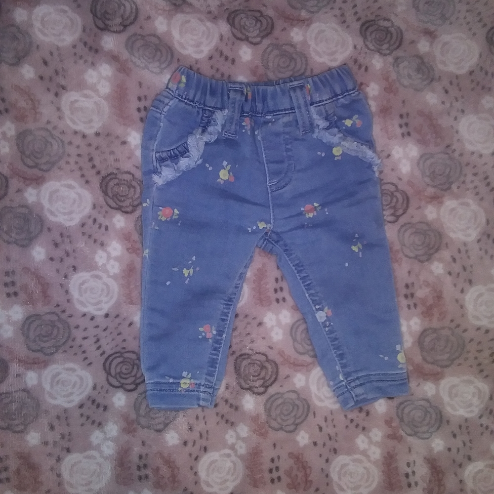 Floral Jeans